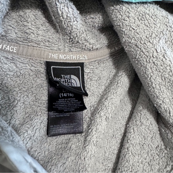 The North Face Fleece Oso Hooded Jacket Size Large 14/16 - Picture 2 of 11